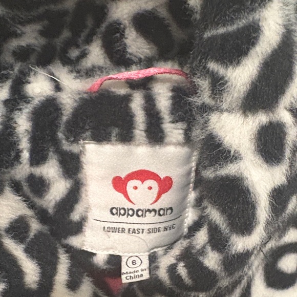 Appaman Leopard Print Kids Puffer Jacket - Picture 2 of 8